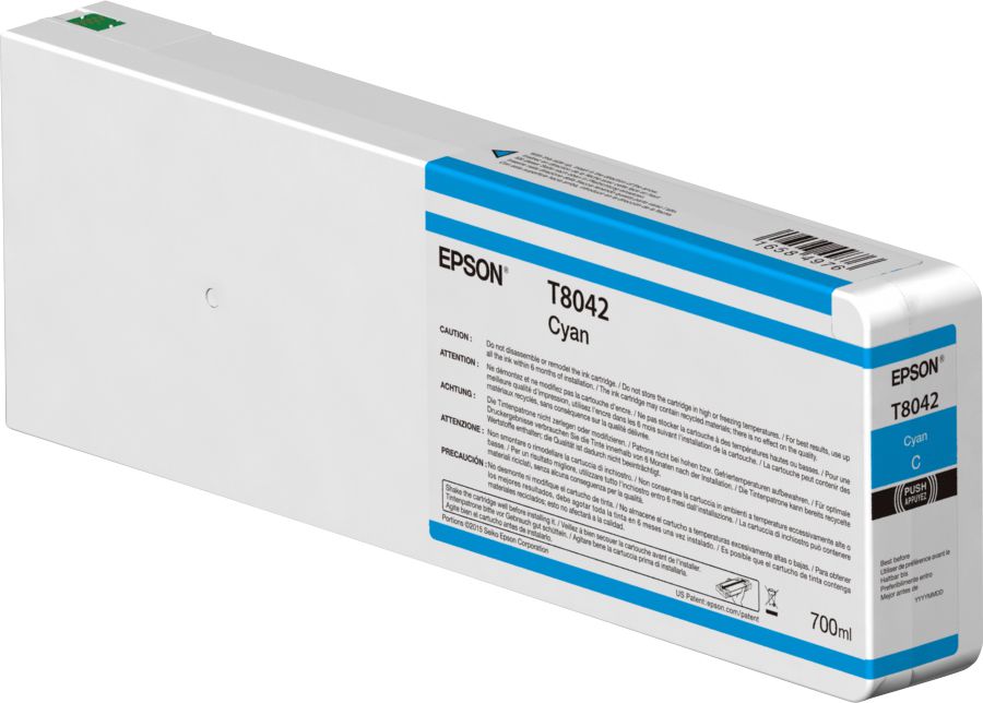 Epson Singlepack Cyan T804200 Ultrachrome Hdx