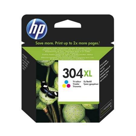 HP 304XL Tri Colour Original High Capacity Ink Cartridge