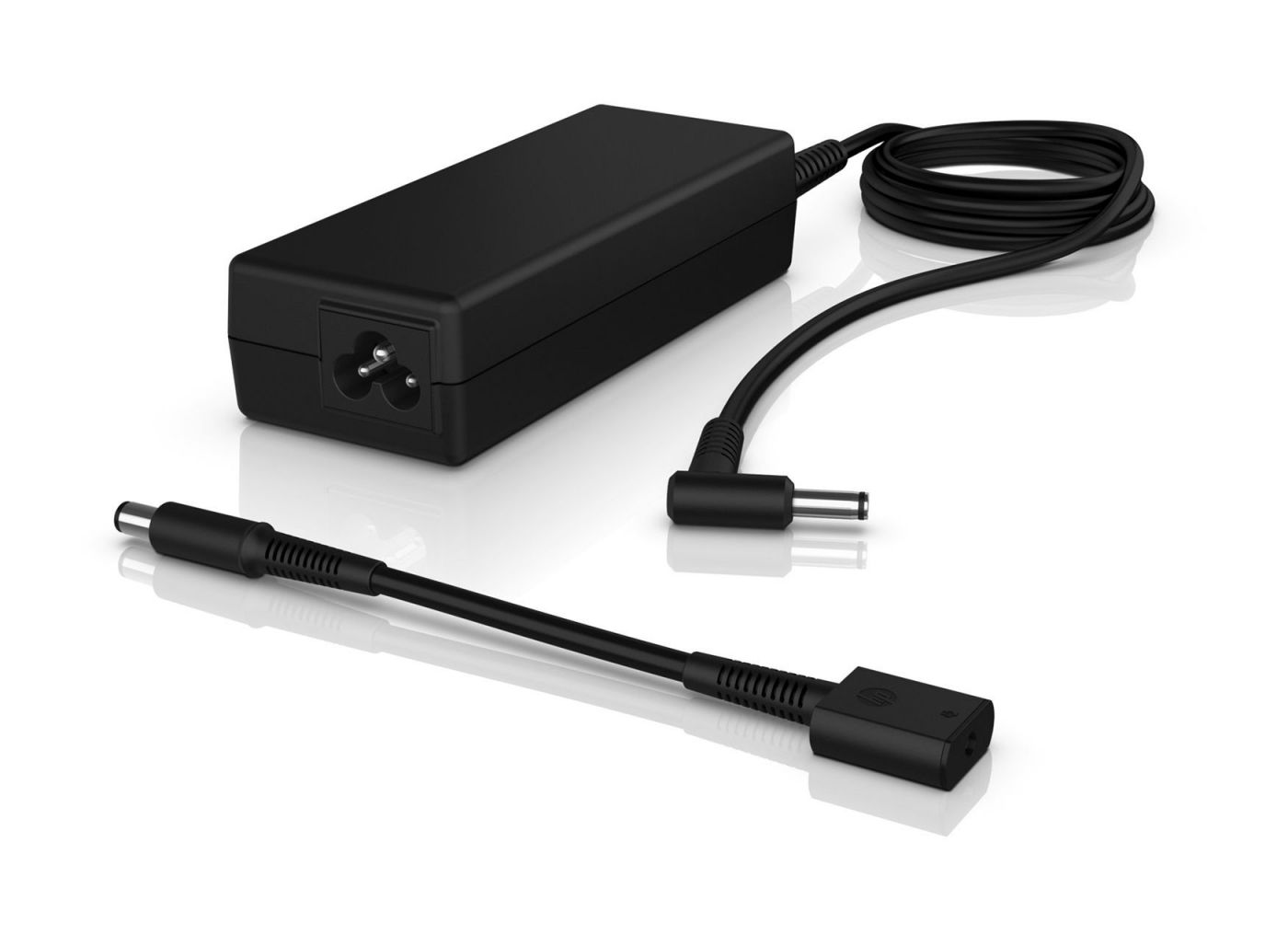 HP 90W Smart Power AC Adapter Interior 90W Negro adaptador e inversor de corriente