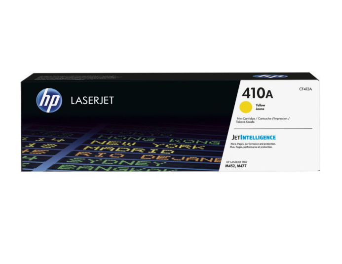 HP Cartucho de toner original LaserJet 410A amarillo