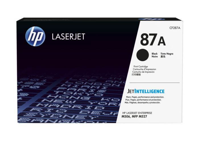 HP Cartucho de toner original LaserJet 87A negro