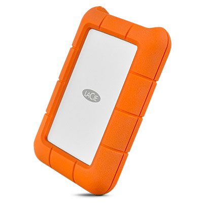 Lacie Rugged Usb C 1tb Naranja Plata