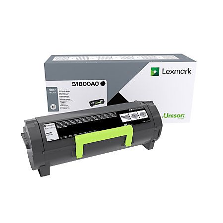 Lexmark 51B00A0 Laser toner Negro toner y cartucho laser