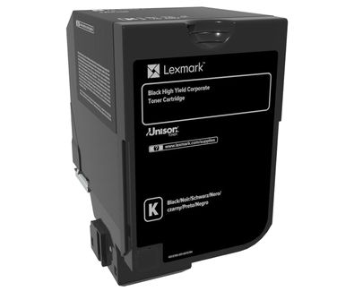 Lexmark 74c2hke Cartucho De Toner Original Negro