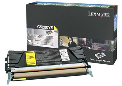 Lexmark C5200ys Cartucho 1500paginas Amarillo Toner Y Cartucho Laser