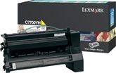 Lexmark Yellow High Yield Return Program Print Cartridge for C770