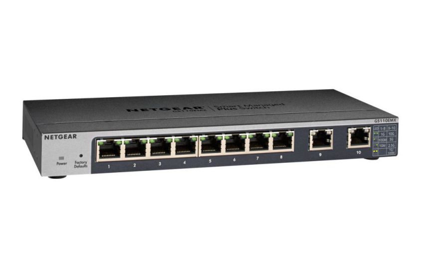 Netgear Gs110emx Gestionado L2 10g Ethernet 100