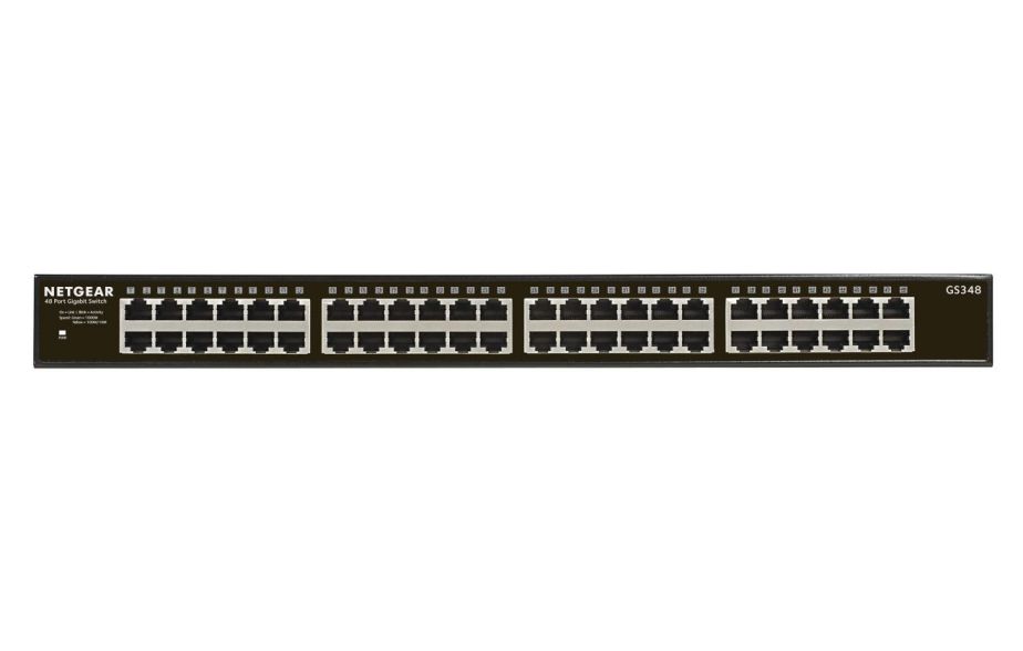 Netgear Gs348 No Administrado Gigabit Ethernet 10