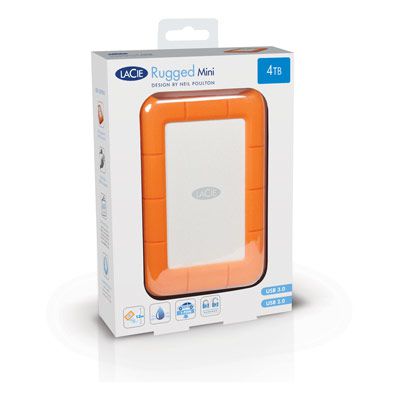 Seagate Rugged Mini 2000 Gb Naranja Plata