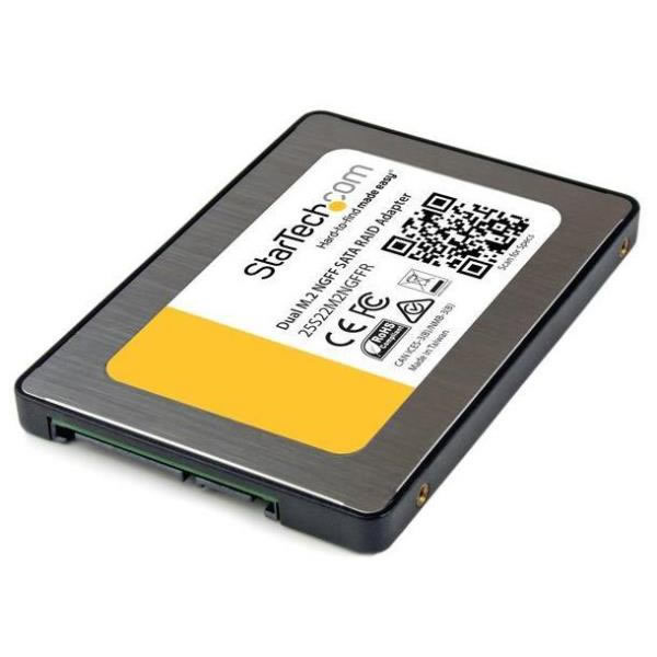 Startechcom Adaptador Doble M2 Ngff A Sata Con Raid