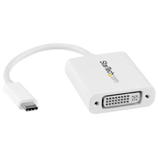 StarTechcom Adaptador Grafico USB C a DVI  Blanco