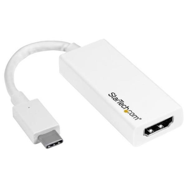 Startechcom Adaptador Grafico Usb C A Hdmi  Conversor De Video Usb 31 Type C A Hdmi  Blanco