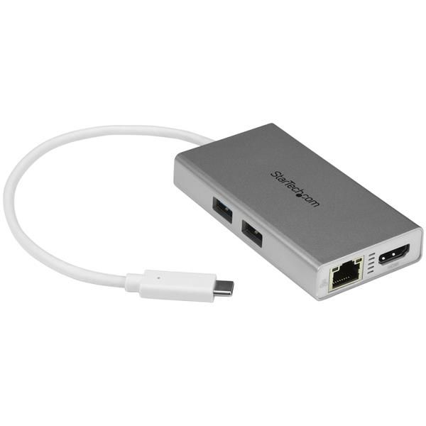 StarTechcom Adaptador USB C Multifuncion para Ordenadores Portatiles con Entrega de Potencia  4K HDMI