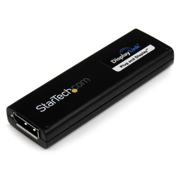 Startechcom Adaptador De Video Externo Usb 30 A Displayport Dp  Tarjeta Grafica Externa Cable  2560x1600
