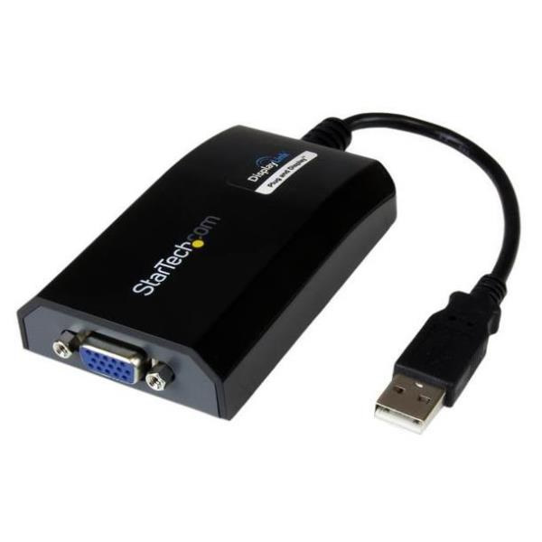 StarTechcom Adaptador de Video Externo USB 30 a VGA para Mac  Tarjeta Grafica Externa Cable  1920x1200 1080p