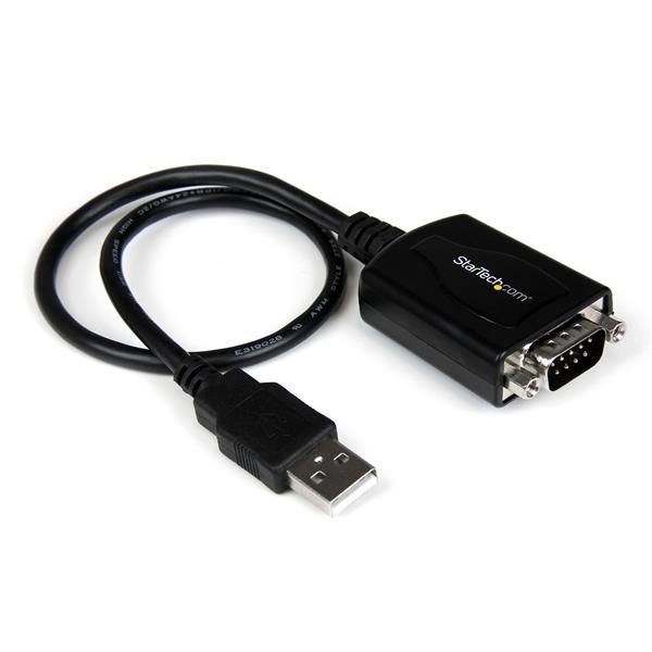 StarTechcom Cable 0 3m USB a Puerto Serie Serial RS232 DB9 con Retencion del Puerto de Asignacion COM