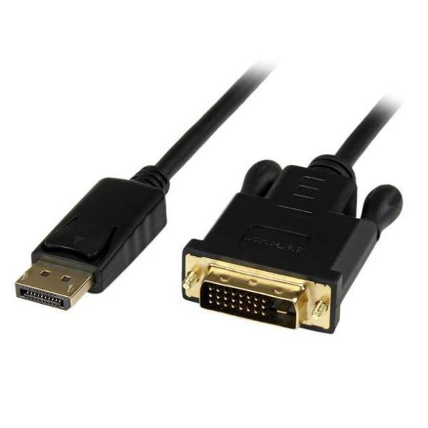 StarTechcom Cable 91cm Adaptador Conversor de Video DisplayPort a DVI  Convertidor DP Activo  2560x1600