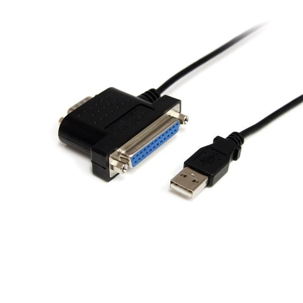 Startechcom Cable Adaptador Usb A Serie Paralelo 1s1p 3 Pies