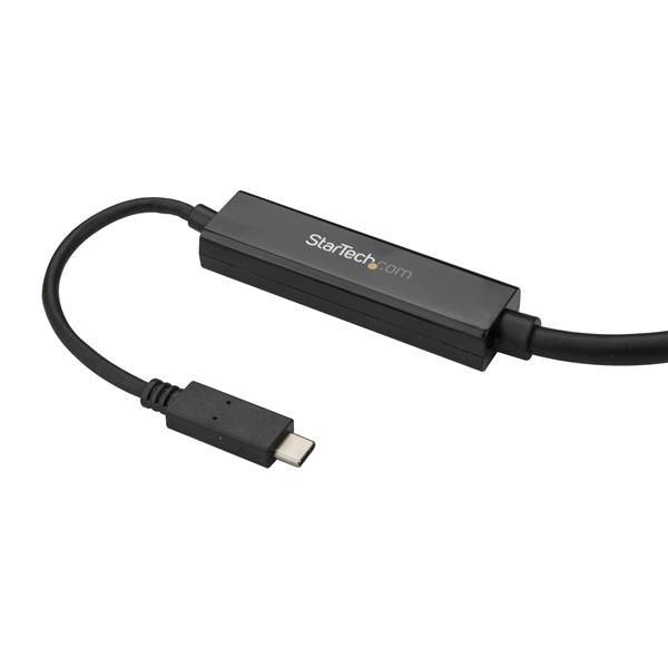 Startechcom Cable Adaptador De 3m Usb C A Displayport 4k 60hz  Negro  Cable Usb Tipo C A Dp  Cable De Video Usbc