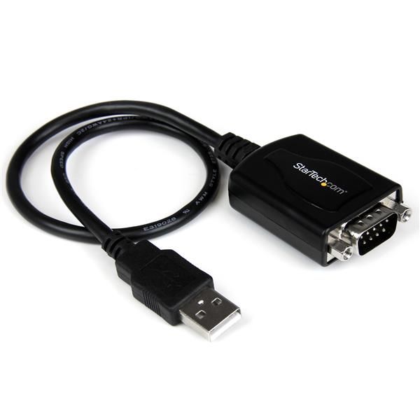 StarTechcom Cable Profesional de 0 3m USB a Puerto Serie Serial RS232 DB9 con Retencion del Puerto COM