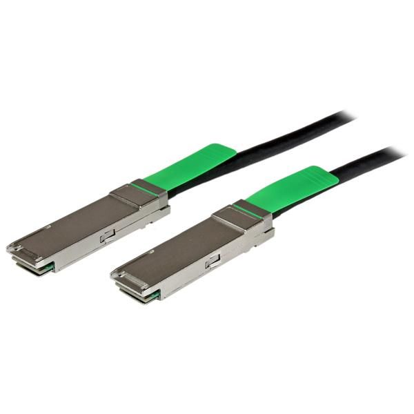 Startechcom Cable De 2m Qsfp Twinax Ethernet Direct Attach Pasivo De Cobre 40 Gigabits 40gb