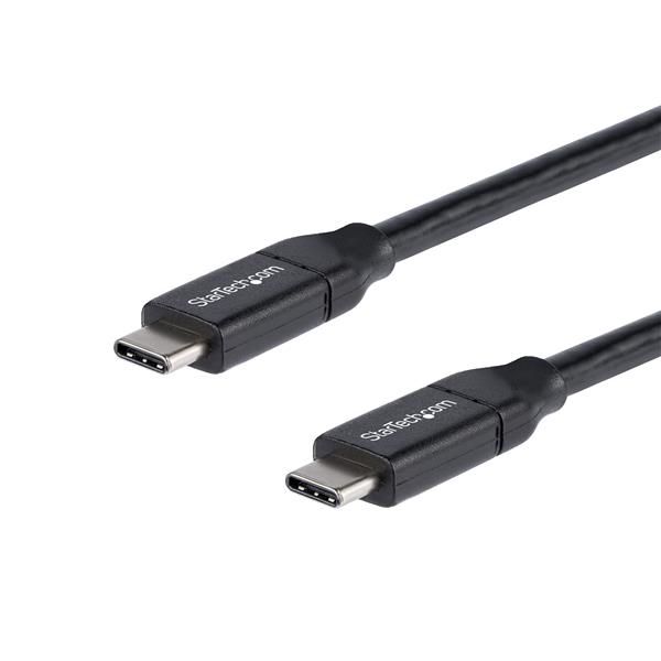 Startechcom Cable De 2m Usb C A Usb C Con Capacidad Para Entrega De Alimentacion De 5a Usb Tipoc Cable De Carga Usbc Usb 20