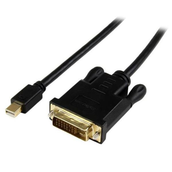 StarTechcom Cable de 91cm Adaptador Activo de Video Externo Mini DisplayPort a DVI  2560x1600  Negro