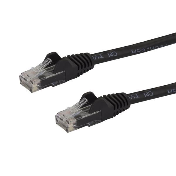 StarTechcom Cable de Red Cat6 con Conectores Snagless RJ45  30 4m Negro