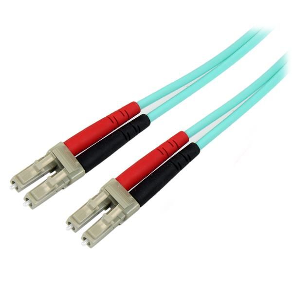 StarTechcom Cable de Red de 2m Multimodo Duplex Fibra Optica LC LC 50