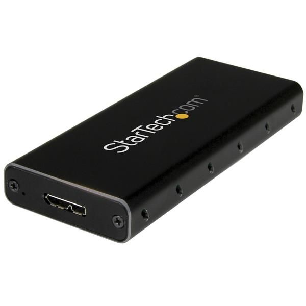 StarTechcom Caja Adaptador M2 NGFF a USB 31 con Carcasa Protectora  Conversor NGFF a USB C