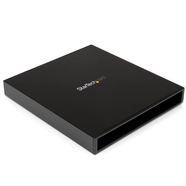 Startechcom Caja Usb 30 Para Unidad Optica Cd Dvd Slim Line 5 25 Pulgadas Sata Externa  Carcasa