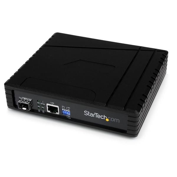 Startechcom Conversor De Medios Gigabit Rj45 A Fibra Optica Sfp Poe Pse Alimentacion Por Ethernet