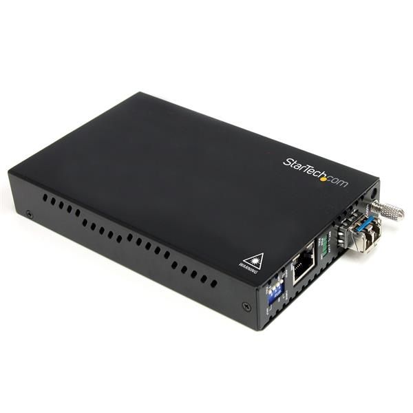 Startechcom Conversor De Medios Gigabit A Fibra Multimodo Modo 1000mbps Lc 550m