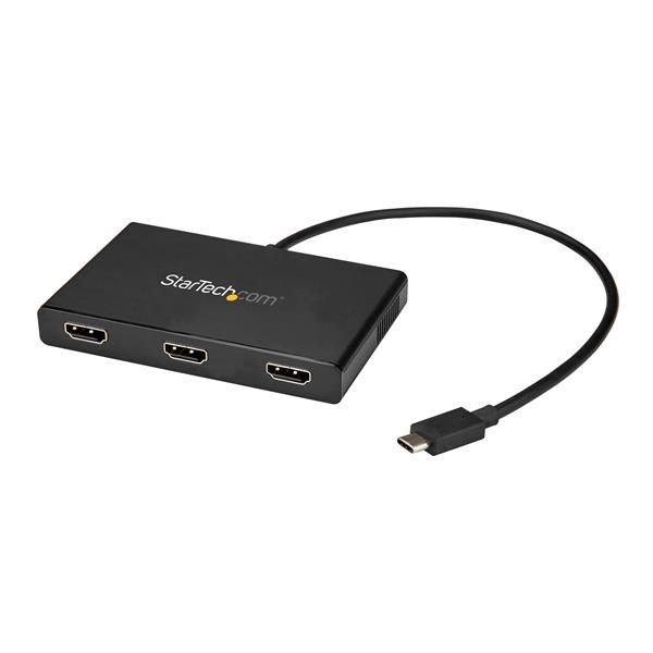 StarTechcom MSTCDP123HD USB C HDMI x 3 Negro adaptador de cable
