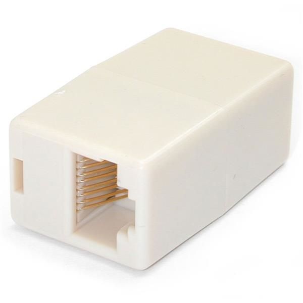 Startechcom Paquete De 10 Cajas De Empalme Modulares Acopladores Para Cable Cat5e Ethernet Utp 2x Hembra Rj45 Beige