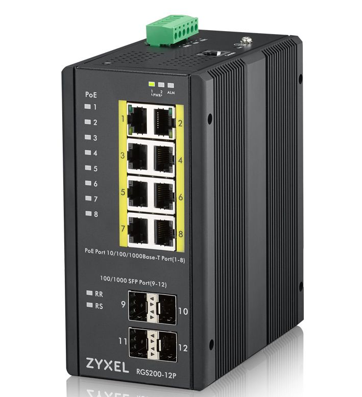 Zyxel RGS200 12P Gestionado L2 Gigabit Ethernet 10