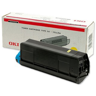 Oki Yellow Toner Cartridge C5100