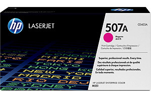 HP CONSUMIBLE Cartucho de toner magenta HP 507A LaserJet