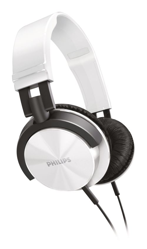 Philips Shl3000wt Monitorizacion Tipo Dj Blancos Auriculares Con Banda De Sujecion