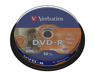 Verbatim Dvd-r Lightscribe V12