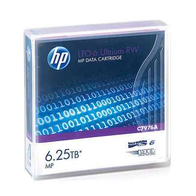 Hp Consumible Lto-6 Ultrium 625tb Mp Rw Data Cartridge