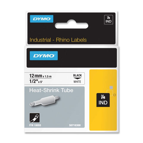 Dymo 12mm Rhinopro Heat Shrink Tubes