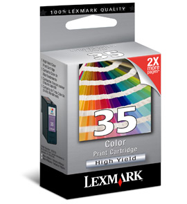 Lexmark 35 High Yield Colour Print Cartridge
