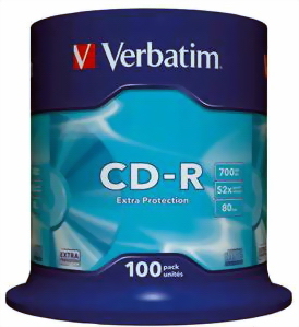 Verbatim Cd-r Extra Protection 43411