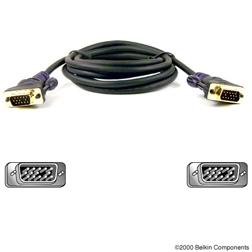 Belkin Gold Series Vga Monitor Signal Replacement Cable 3m
