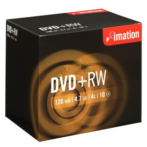 Imation Dvd Rw  4x  47 Gb  Jewelcase  10 Pack