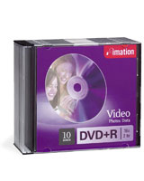 Imation Dvd R Slim Case 10-pack