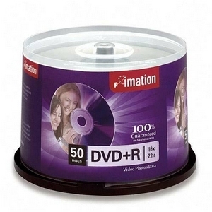 Imation Dvd R 50xcake Box