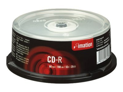 Imation Cd-r  700mb  52x  Spindle  25 Pack