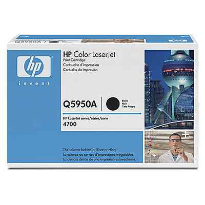 HP CONSUMIBLE Cartucho de impresion negro HP Color LaserJet Q5950A